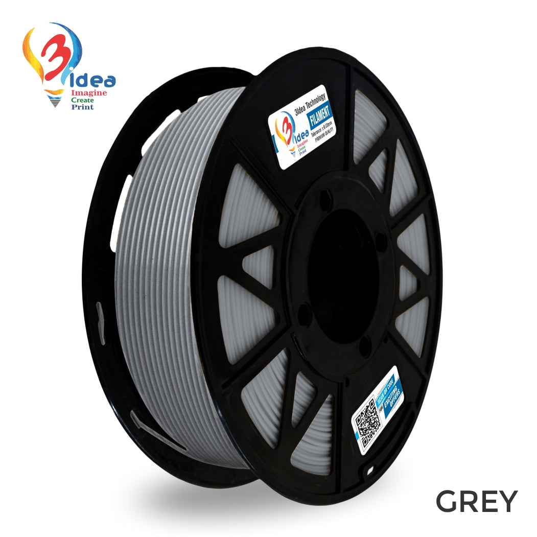 3idea ABS 3D Printing Filaments Grey 1.75mm,Net Weight-1kg ABS FILAMENTS