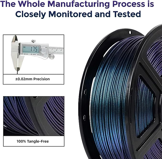 Flashforge PETG PRO 3D Printing Filament White 1.75mm, Net Weight-1Kg