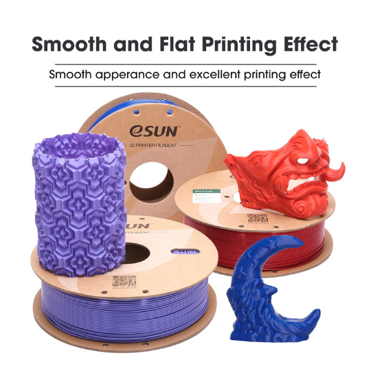 eSUN ePLA Lite 3D Printing Filament Grey,1.75mm, Net Weight-1kg