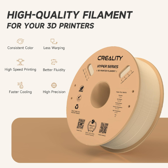 Creality Hyper Series PLA 3D Printing Filament Skin,1.75mm,Net Weight-1kg