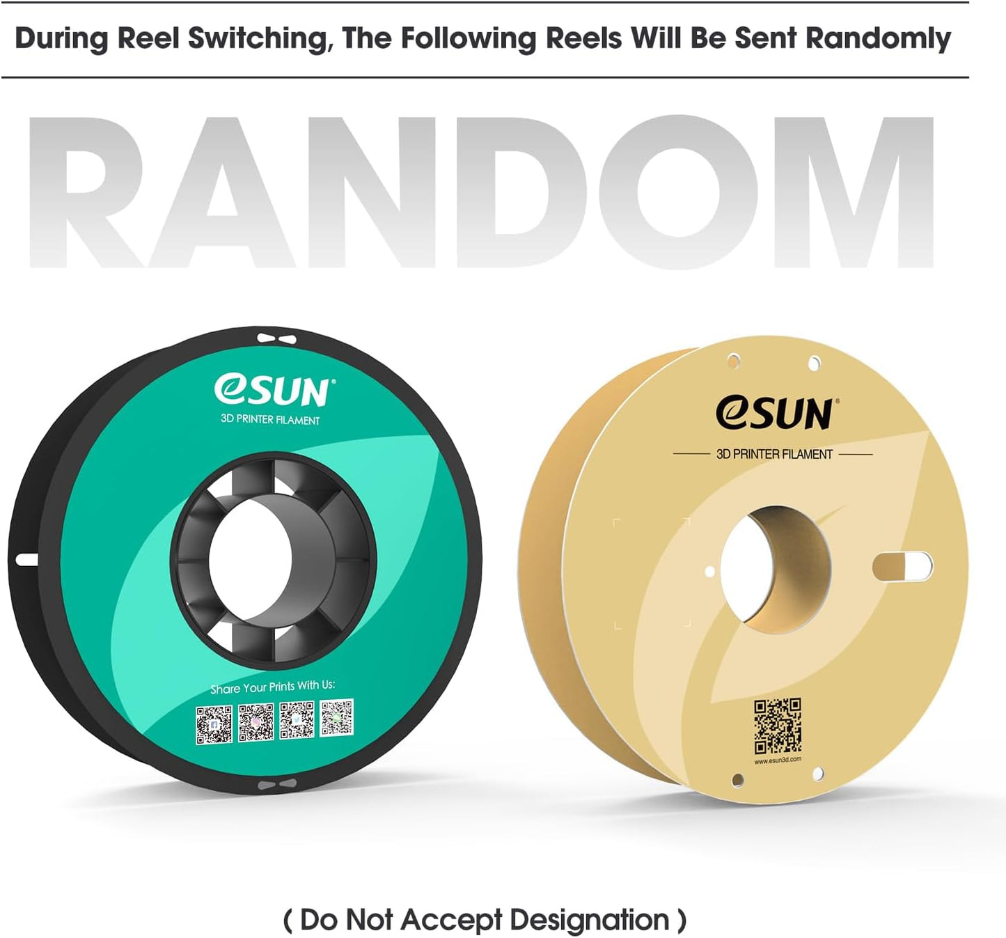 eSUN PLA+ 3D Printing Filament Gold,1.75mm, Net Weight-1kg