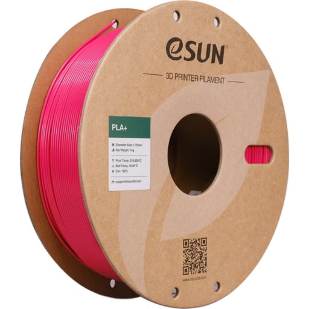 eSUN PLA+ 3D Printing Filament Magenta,1.75mm, Net Weight-1kg