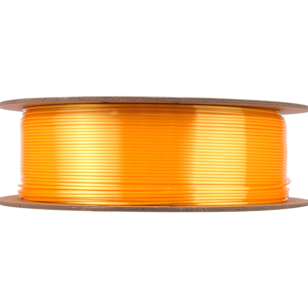 eSUN Silk PLA 3D Printing Filament Dark Yellow,1.75mm, Net Weight-1kg