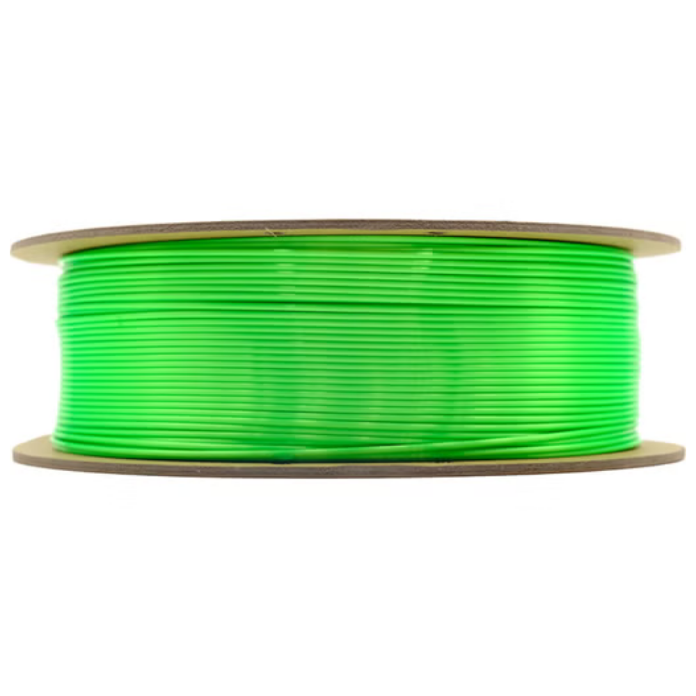 eSUN Silk PLA 3D Printing Filament Green,1.75mm, Net Weight-1kg