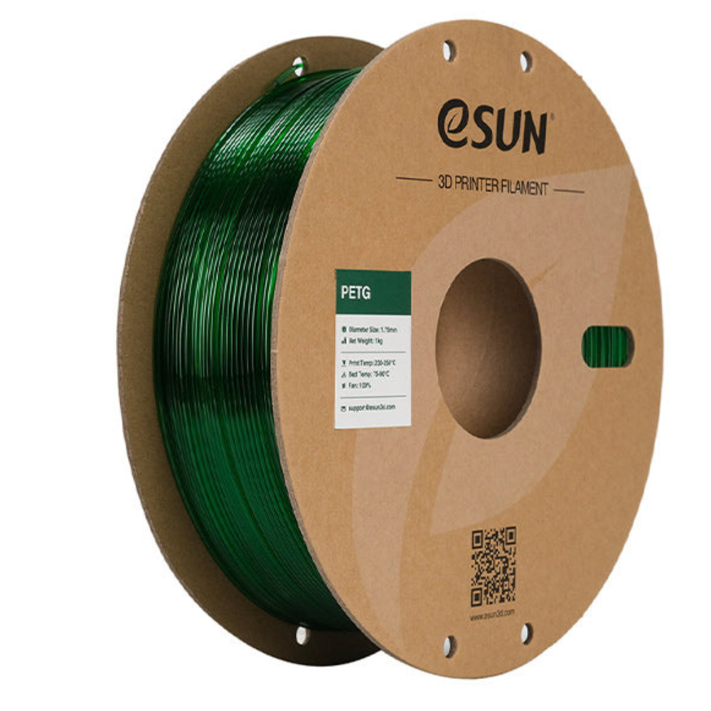eSUN PETG 3D Printing Filament Green, 1.75mm, Net Weight-1kg