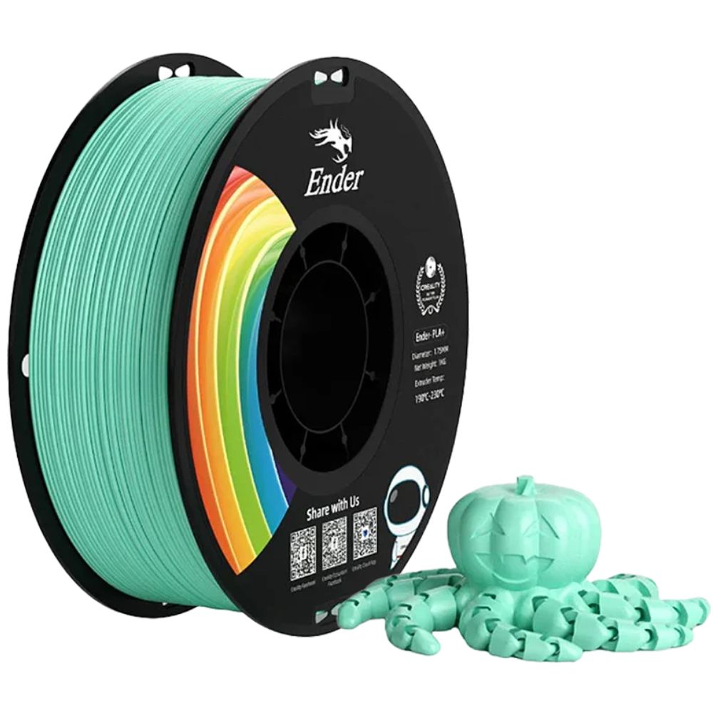 Creality Ender PLA+ 3D Printing Filament Jade Green,1.75mm,Net Weight-1kg