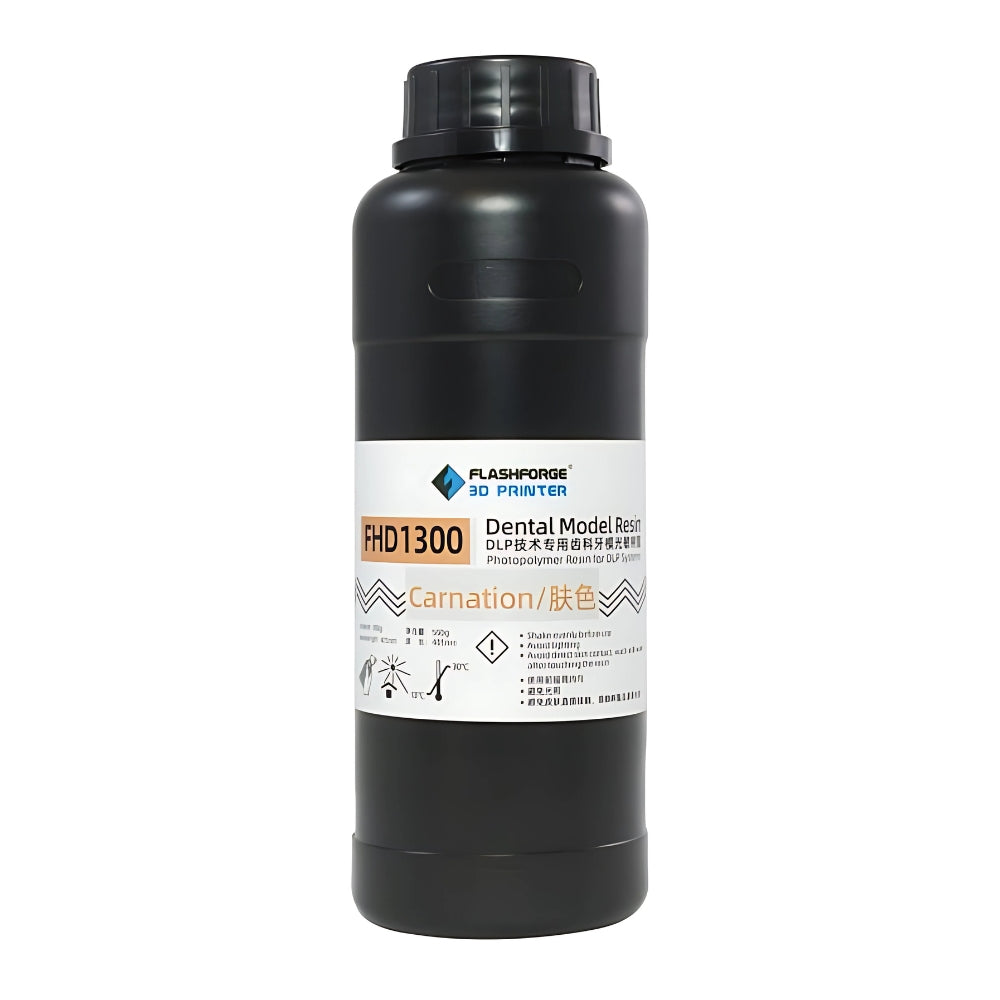 Flashforge FHD1300-Dental model resin Uncastable Resin, Skin, 500Grams