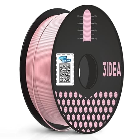 3Idea NX (Next Gen)-PLA Ultra Premium 3D Printing Filament, Pink 1.75mm, Net Weight-1kg