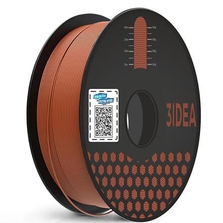 3Idea NX (Next Gen)-PLA Ultra Premium 3D Printing Filament, Metalic Copper 1.75mm, Net Weight-1kg