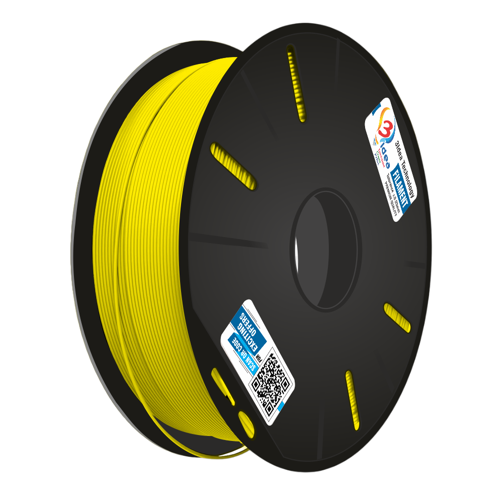 3IDEA PETG 3D PRINTING FILAMENTS YELLOW 1.75MM,Net Weight-1kg ABS FILAMENTS