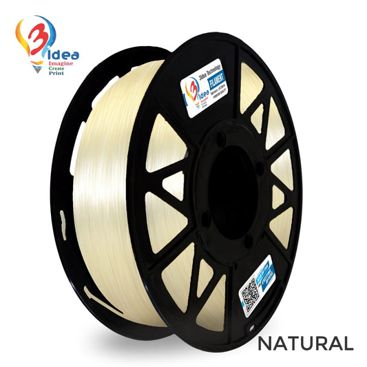 3idea ABS 3D Printing Filaments Natural 1.75mm,Net Weight-1kg