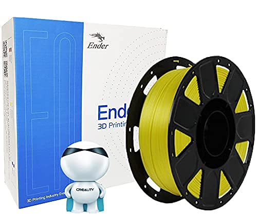 Creality Ender PLA 3D Printing Filament Yellow ,1.75mm,Net Weight-1kg