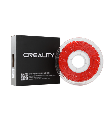 CREALITY PLA 3D PRINTING FILAMENT RED, 1.75MM, NET WEIGHT-1KG