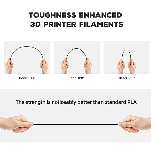 Flashforge PLA 3D Printing Filament Grey 1.75mm, Net Weight-1kg
