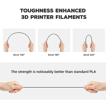 Flashforge PLA 3D Printing Filament Grey 1.75mm, Net Weight-1kg