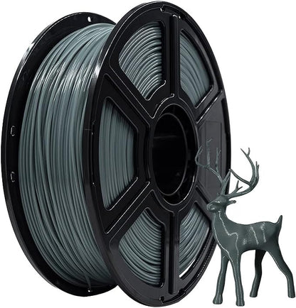 Flashforge PLA 3D Printing Filament Grey 1.75mm, Net Weight-1kg