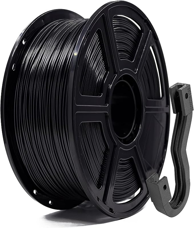 Flashforge ABS PRO 3D Printing Filament Black, 1.75mm, Net Weight-1Kg