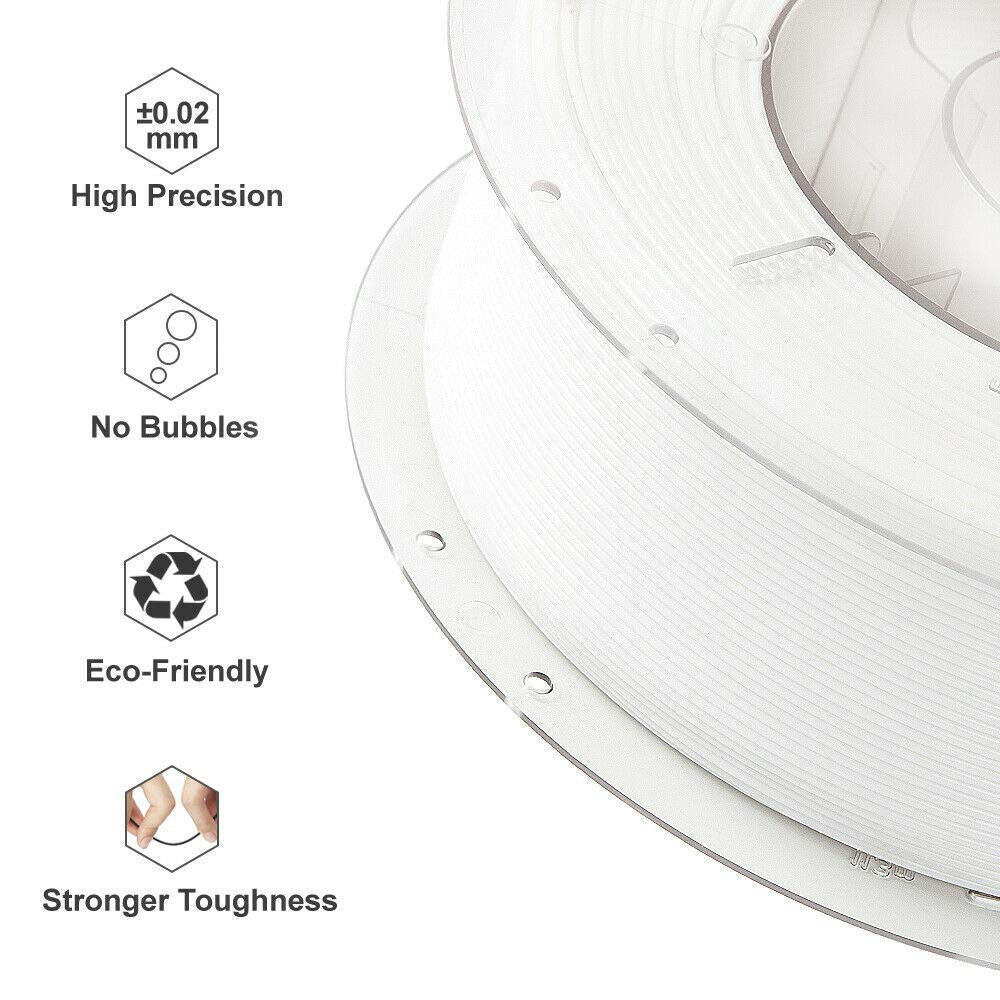 CREALITY ABS 3D PRINTING FILAMENT WHITE