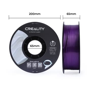 Creality PLA 3D Printing Filament Purple ,1.75mm,Net Weight-1kg