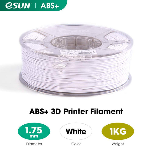 eSUN ABS + Cold White Filament 3D Filaments