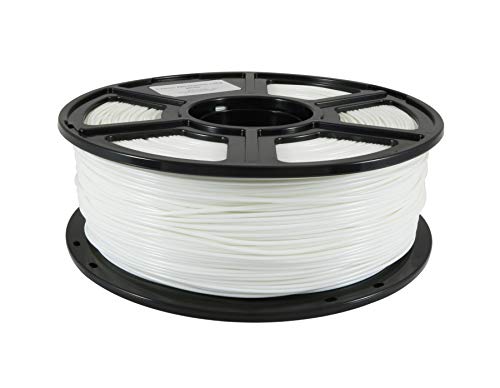 Flashforge PLA 3D Printing Filament White 2.85mm, Net Weight-1kg