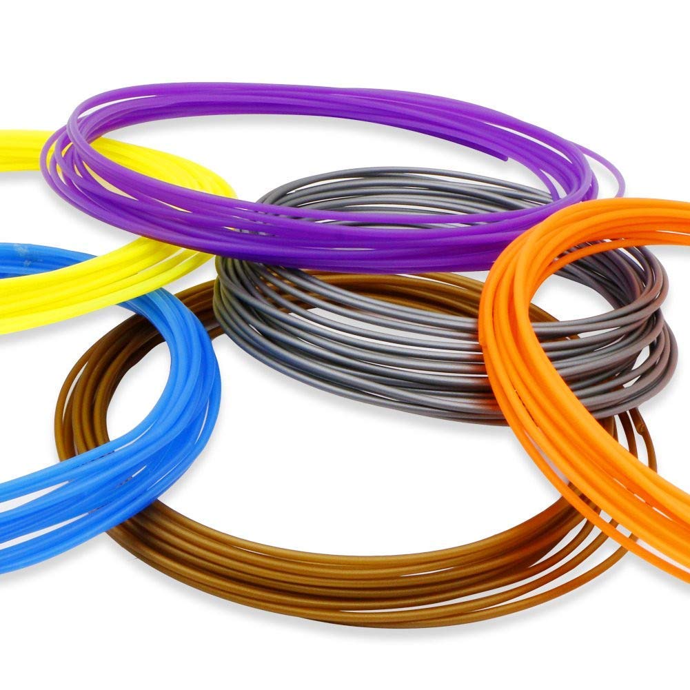 3idea PLA 3D Printing Filaments Multi - Colour 1.75mm, Set of 10 (Each Filament 10 Meters)