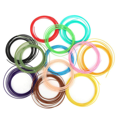 3IDEA PLA 3D PRINTING FILAMENTS MULTI - COLOUR 1.75MM, SET OF 5 (EACH FILAMENT 5 METERS)