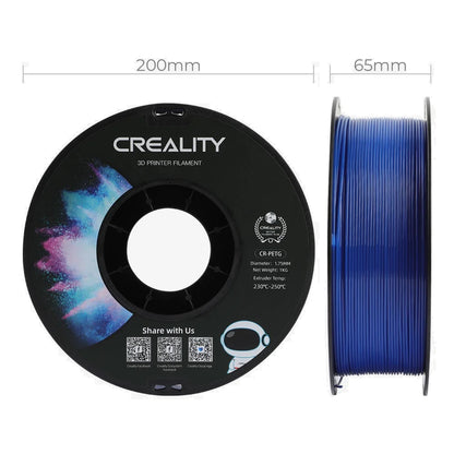 Creality PETG 3D Printing Filament Blue ,1.75mm,Net Weight-1kg