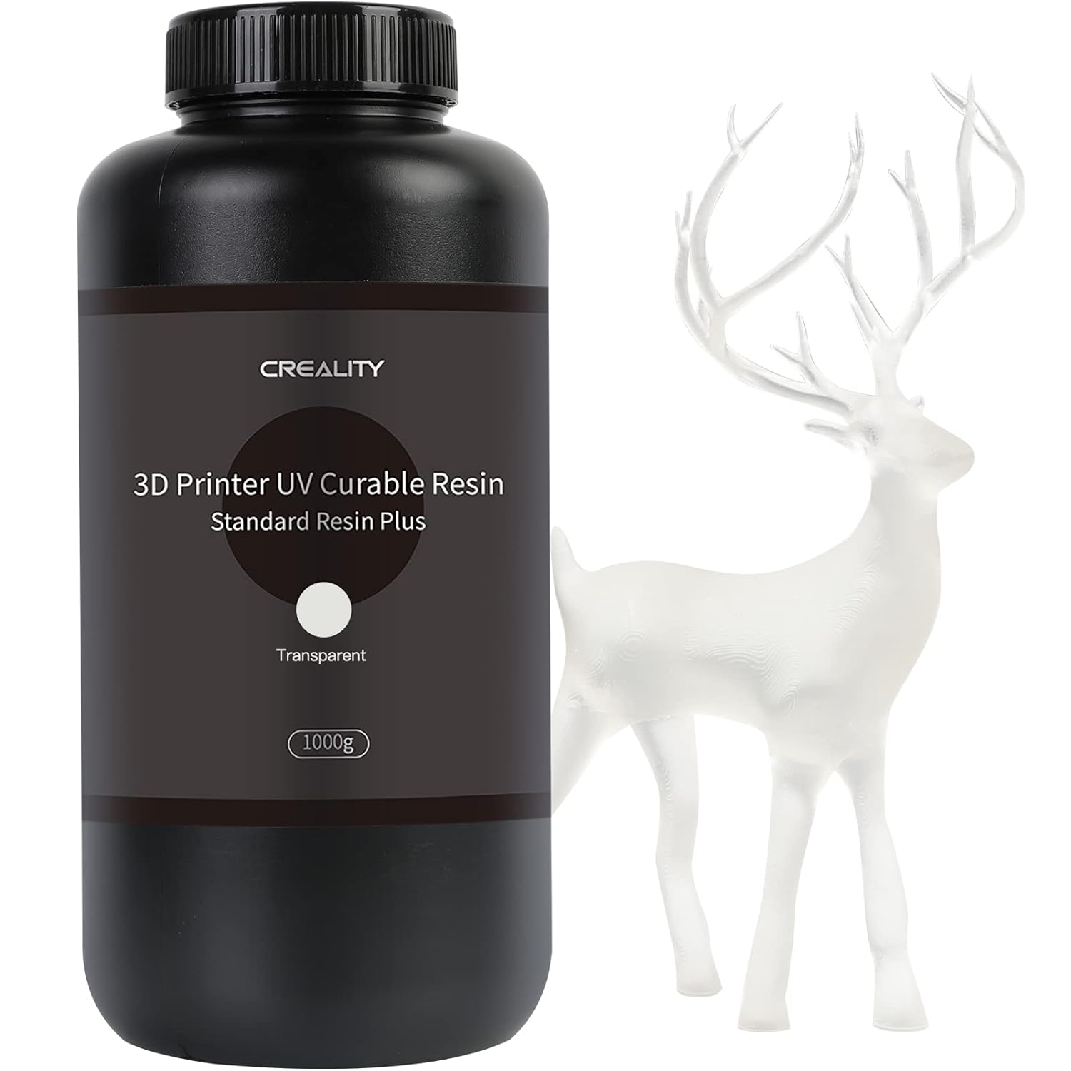 Creality Standard resin 1 kg Clear 3D Filaments