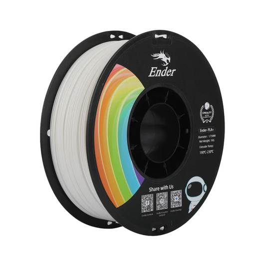 CREALITY PLA+ 3D PRINTING FILAMENT WHITE, 1.75MM, NET WEIGHT-1KG