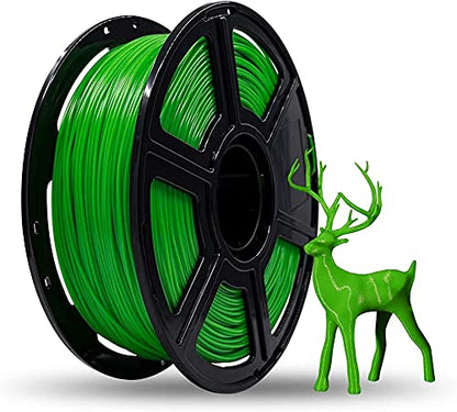 Flashforge PLA 3D Printing Filament Matte Green, 1.75MM, Net Weight-1KG