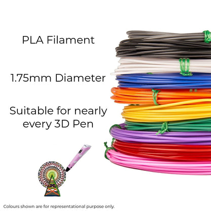 SUNLU PLA 3D Pen Filament - 5M - Set of 20