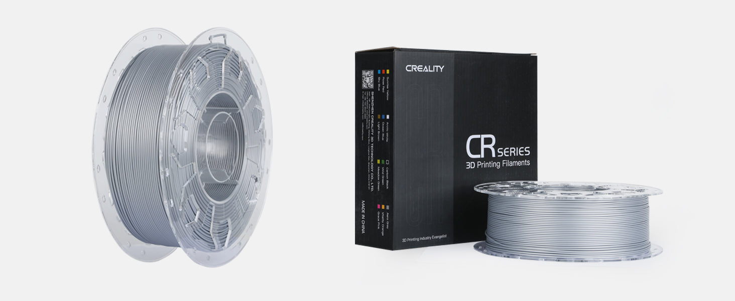 CREALITY PLA 3D PRINTING FILAMENT SILVER