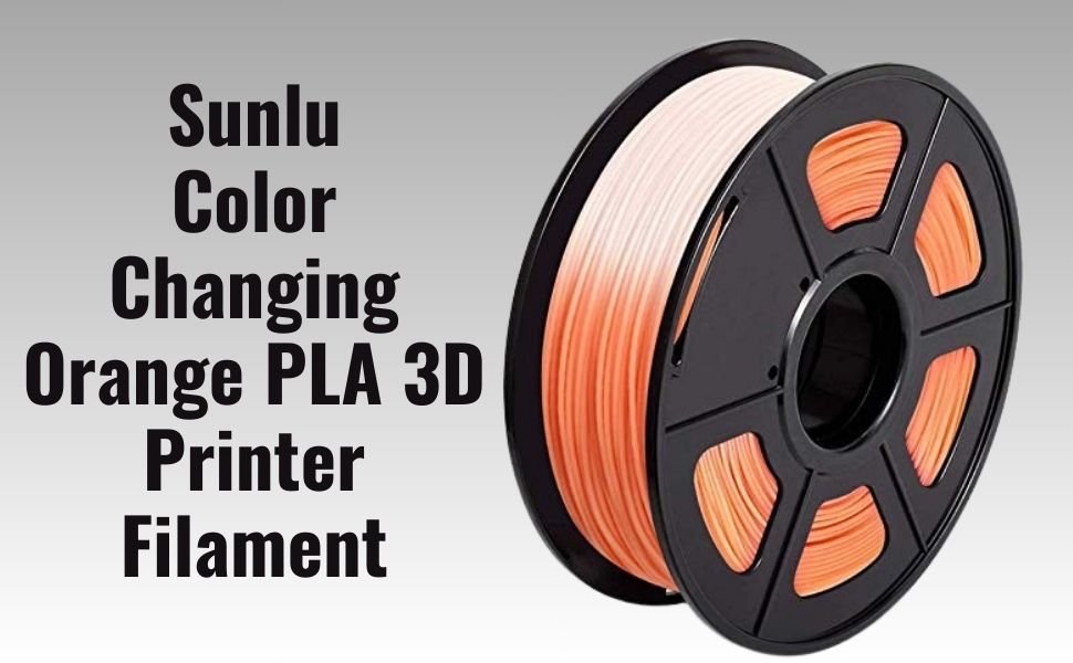 SUNLU Color Changing Filament Orange