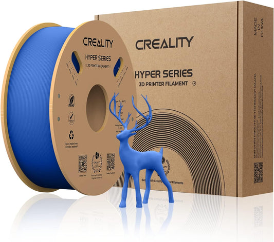 Creality Hyper Series PLA 3D Printing Filaments Blue ,1.75mm,Net Weight-1kg 3D Filaments