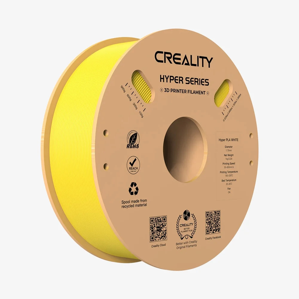 Creality Hyper Series PLA 3D Printing Filaments Yellow