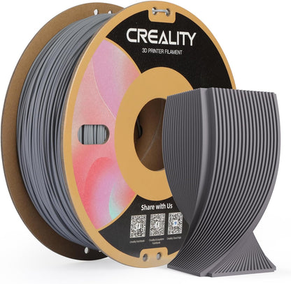 CREALITY PLA 3D PRINTING FILAMENT GREY ,1.75MM,NET WEIGHT-1KG