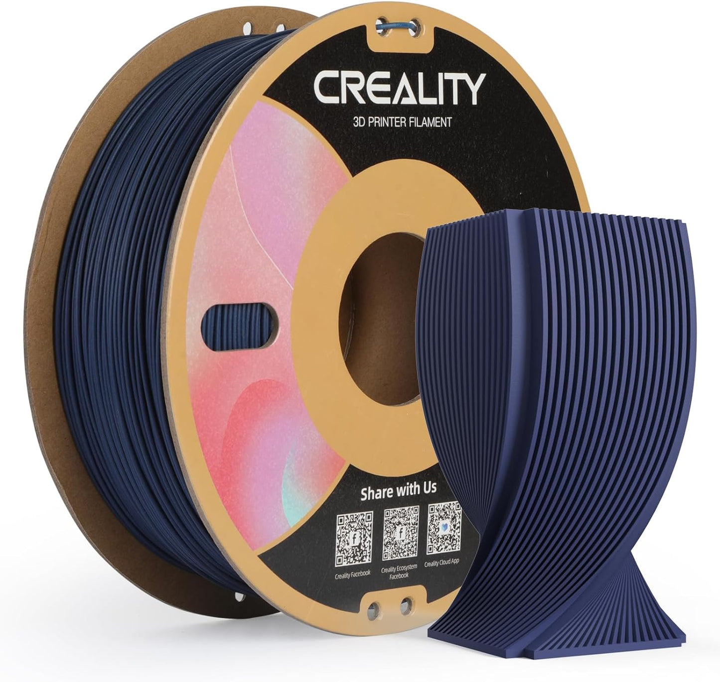 CREALITY PLA 3D PRINTING FILAMENT MATTE BLUE, 1.75MM, NET WEIGHT-1KG