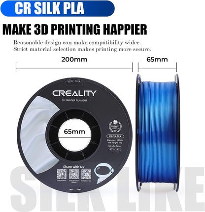 CR-Silk PLA 3D Printing Filament