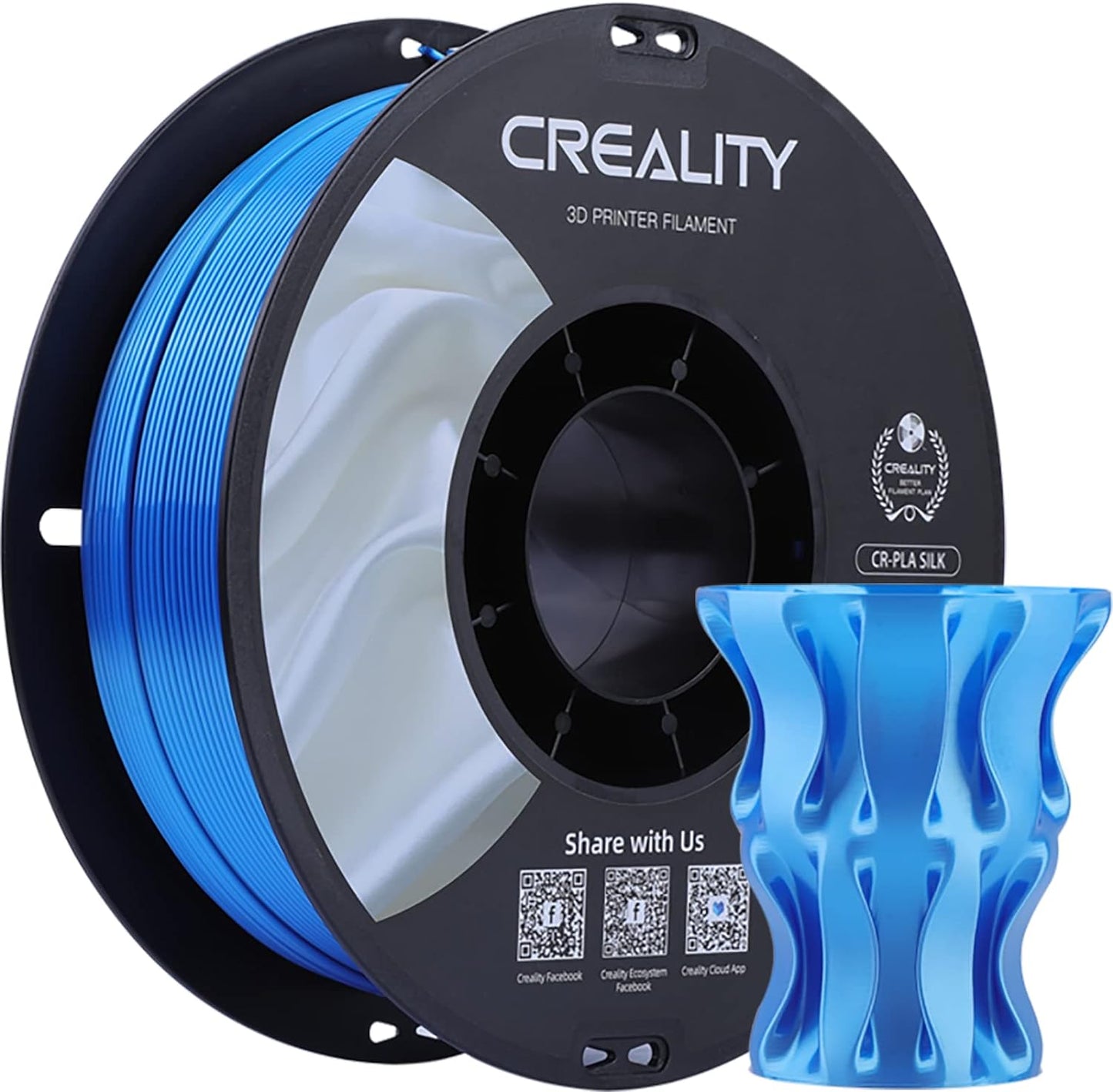 CR-Silk PLA 3D Printing Filament