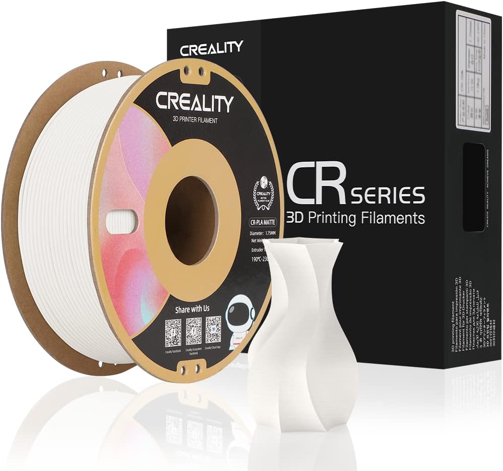 CREALITY PLA 3D PRINTING FILAMENT GYPSUM WHITE