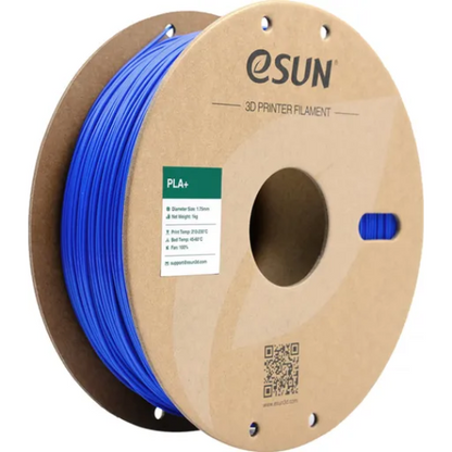 eSUN PLA+ 3D Printing Filament Blue,1.75mm, Net Weight-1kg