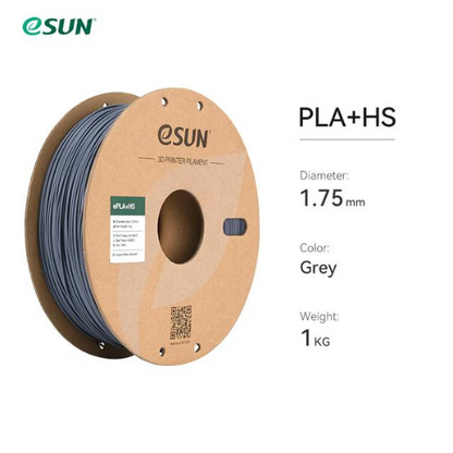 eSUN ePLA+HS 3D Printing Filament Grey,1.75mm, Net Weight-1kg