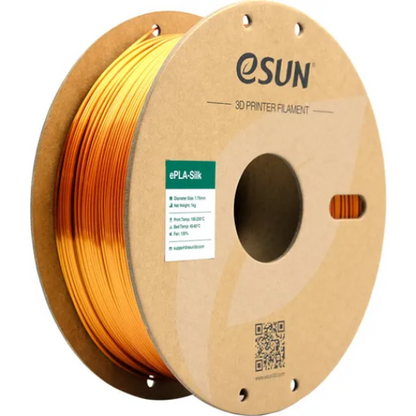 eSUN Silk PLA 3D Printing Filament Copper,1.75mm, Net Weight-1kg