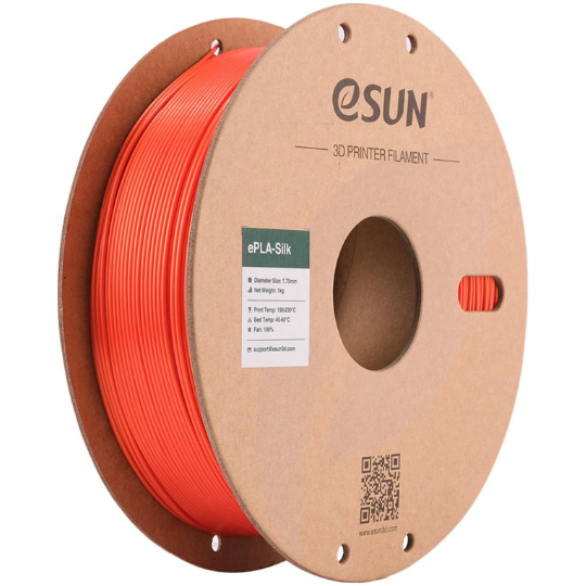 ESUN SILK PLA 3D PRINTING FILAMENT JACINTH,1.75MM, NET WEIGHT-1KG