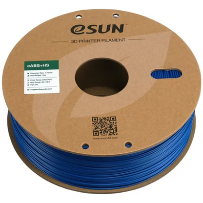 ESUN EABS+HS 3D PRINTING FILAMENT BLUE, 1.75MM, NET WEIGHT-1KG