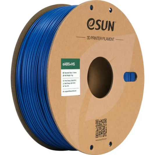 ESUN EABS+HS 3D PRINTING FILAMENT BLUE, 1.75MM, NET WEIGHT-1KG