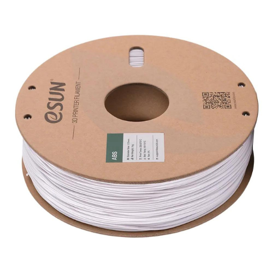 ESUN ABS 3D PRINTING FILAMENT COLD WHITE, 1.75MM, NET WEIGHT-1KG