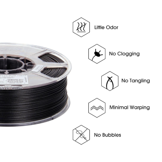 eSUN ePA-CF 3D Filament Natural, 1.75mm, Net Weight-1kg