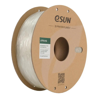 ESUN ETPU-HS 3D PRINTING FILAMENT NATURAL,1.75MM, NET WEIGHT-1KG